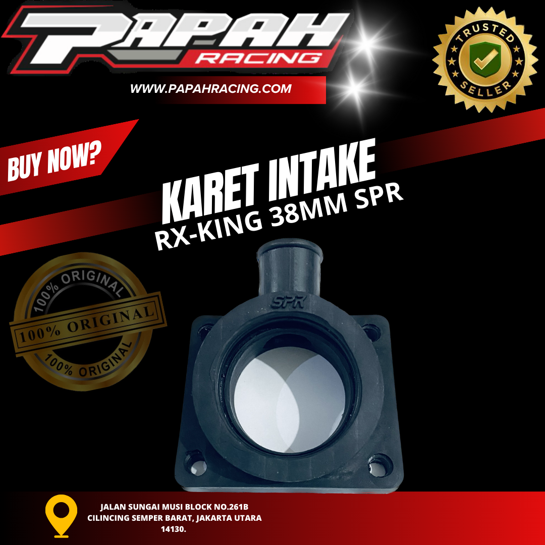 KARET INTAKE RX KING 38 MM SPR
